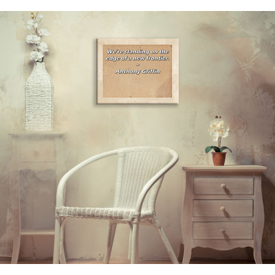 Artsy Quote By Anthony Griffin Gallery Wrapped Canvas