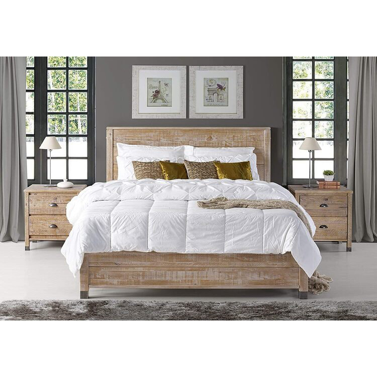 Lanora Baja Platform Bed, Driftwood Gray, King