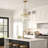 Jennesa 1 - Pack Pendant Lights Kitchen Island Crystal Semi Flush Mount Ceiling Light Modern Chandeliers for Hallway Entryway Bedroom Balcony-2016682043-2055218622