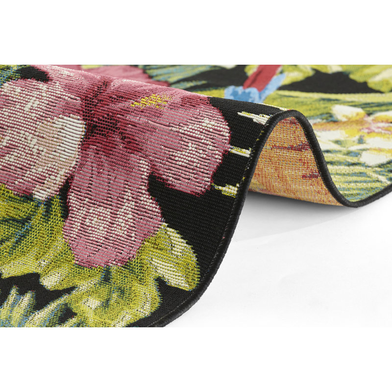 Feeling Green/Pink Indoor/Outdoor Rug, Runner 80 x 165cm