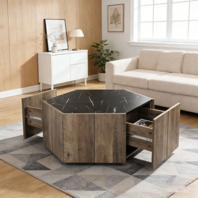Retro Wood Coffee Table