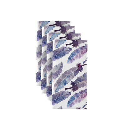 Liesl Polyester Abstract Square Napkin