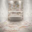 12x24 carreaux de marbre naturel poli, pierre naturelle, marbre véritable, marbre véritable, pour mur et plancher, 1 boîte de 4 pièces