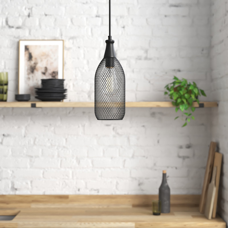 Luminaire suspendu en pot 1 lumière Encratis