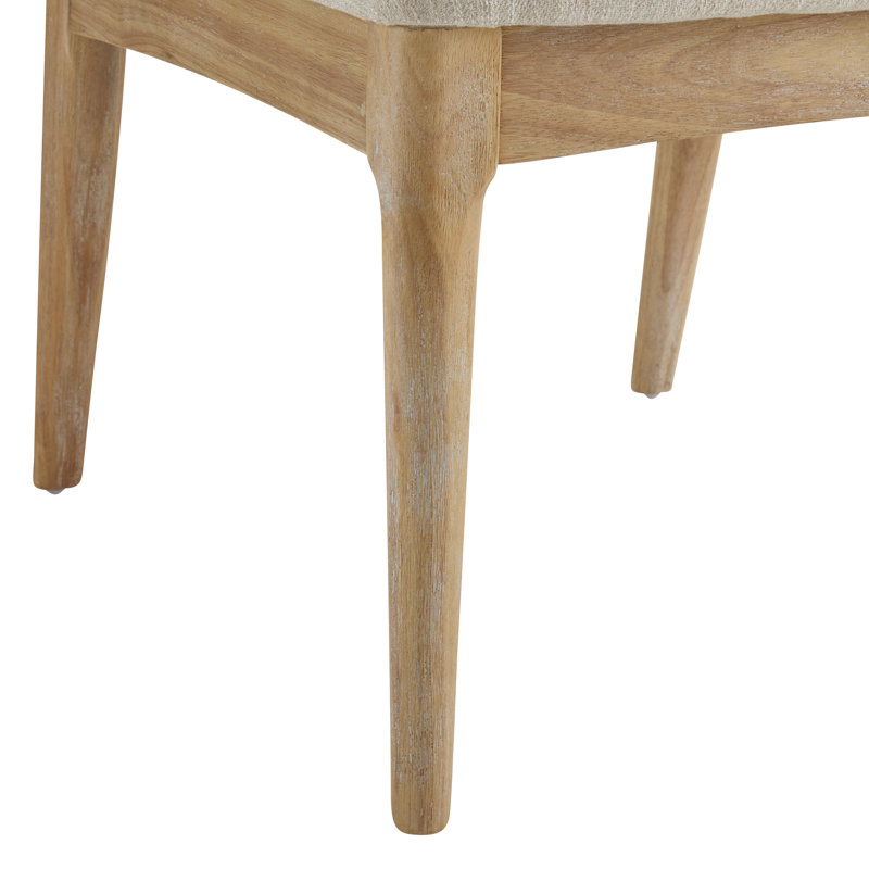 Chaises de salle à manger Cayli, Naturel