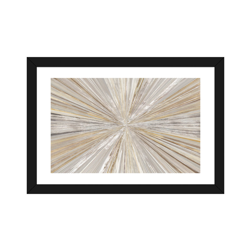 « scintillation light i » par tom reeves-print, H 24 po x l 32 po, Papier dans un cadre photo, Black