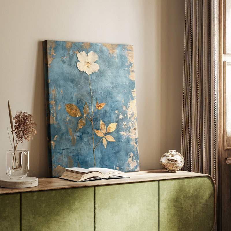 FLORAL Series XLIV - Gallery Cavas, H 18 po x l 12 po