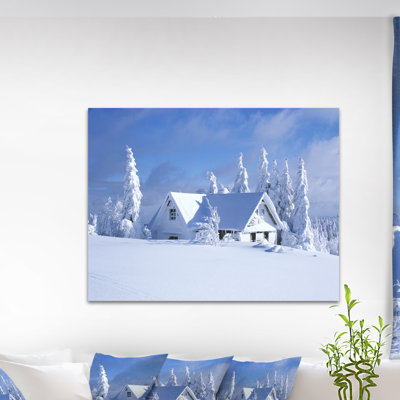 «Orlicke Hory Cottage in Winter», photographie