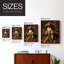 ANIMALS Series CLxxIV - reproduction encadrée de qualité supérieure - prête à être accrochée - aucun clou requis-389022308-389022315