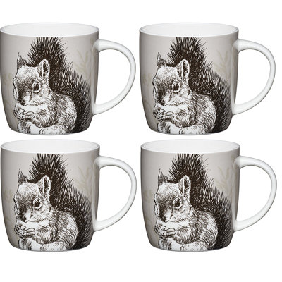 Squirrel Bone China Mug