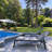 PURPLE LEAF Outdoor Patio Chaise Lounge Chair Set of 2 Chair with Rolling Wheels Lounge Chair for Patio Poolside Garden Grey-84335572