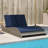  Sun Lounger With Cushions Gray 44.9"X80.7"X28.7" Poly Rattan-790921732