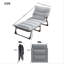 Nieisha 190 cm Long Reclining Single Chaise with Cushions