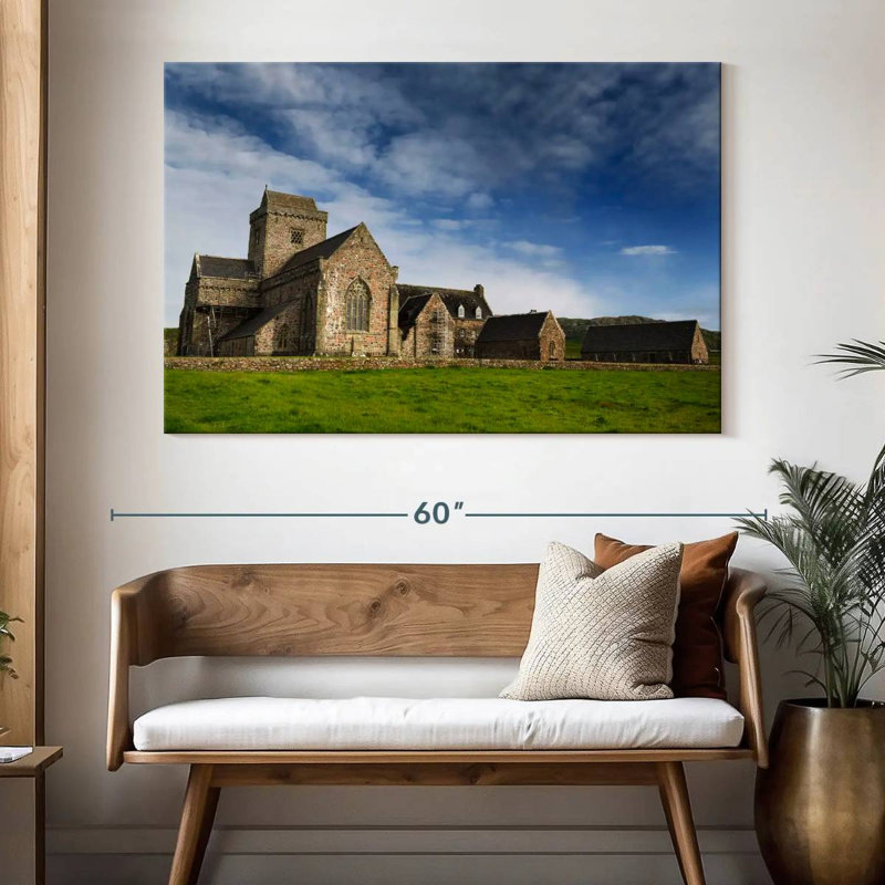 Abbaye et monastère Adella Iona, H 34 po x l 51 po