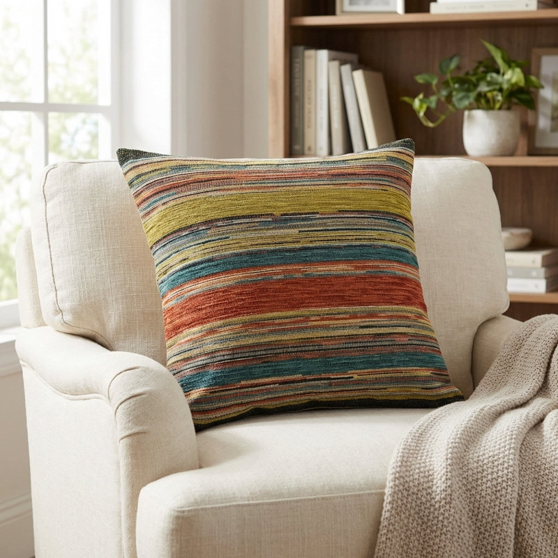 Full Range Cayanne Throw Pillow, 20" H x 20" W