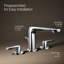 Avid Widespread Bathroom Sink Faucet With Drain Assembly-1844396675
