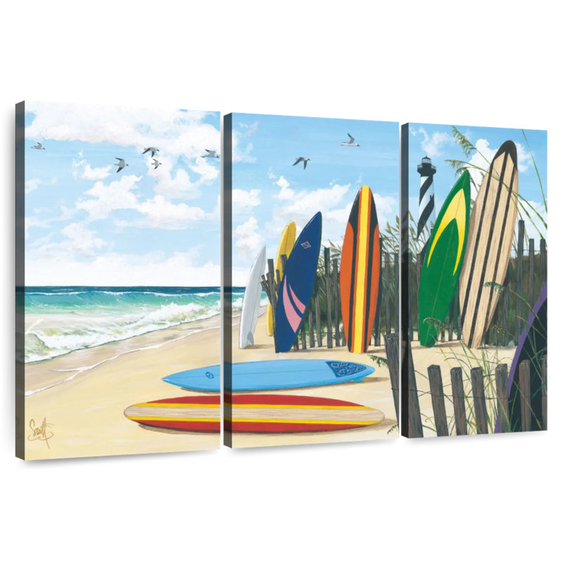 Senne Surf Boards, 20" H x 33" W