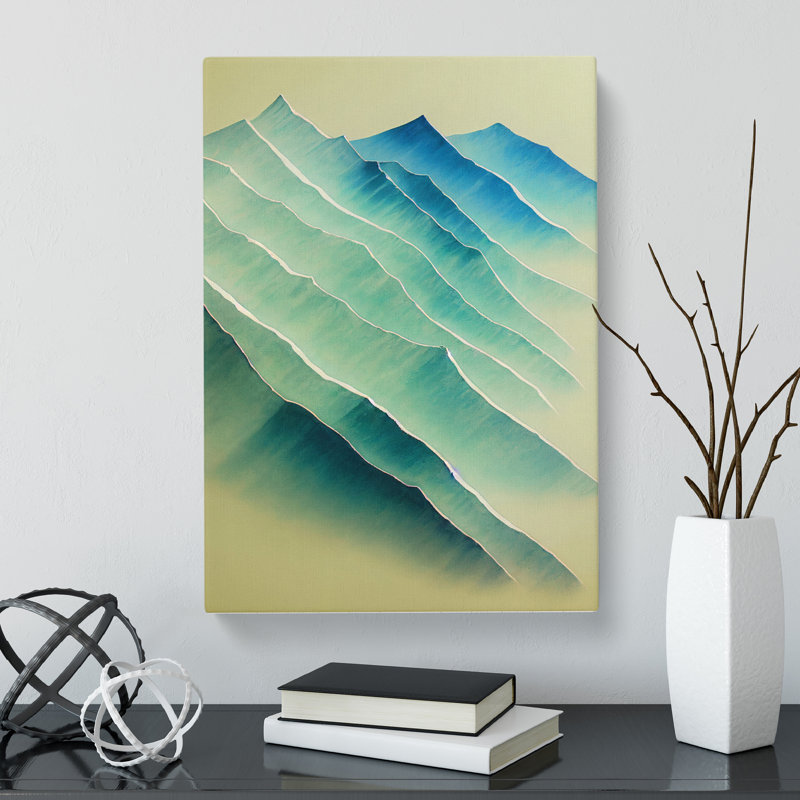 Glacier Chalk - Wrapped Canvas, 50cm H x 35cm W x 3cm D