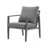 Lounge Chair With Sleek Rope Accents-1935420466