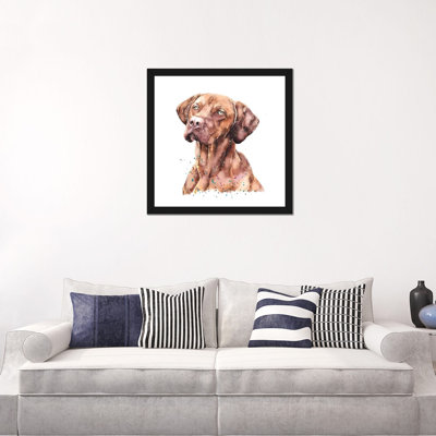 " Vizsla Lost In Thought " by EdsWatercolours