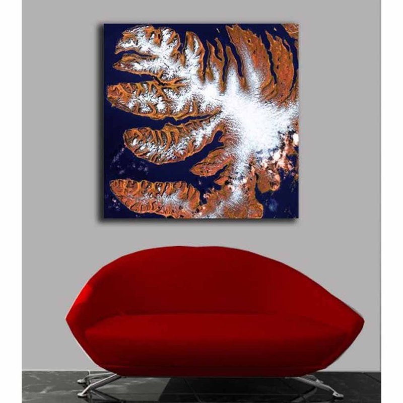Adhésif décoratif Fjords, H 48 po x l 48 po