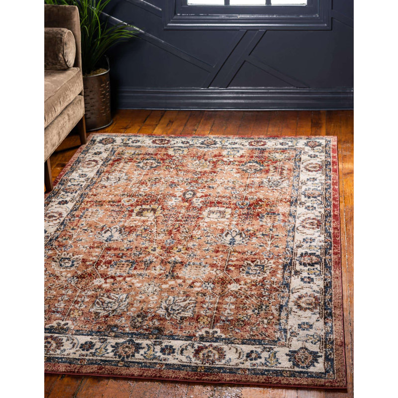 Tapis brun à motif oriental Bally''s, Rectangle 9 pi x 12 pi 2 po
