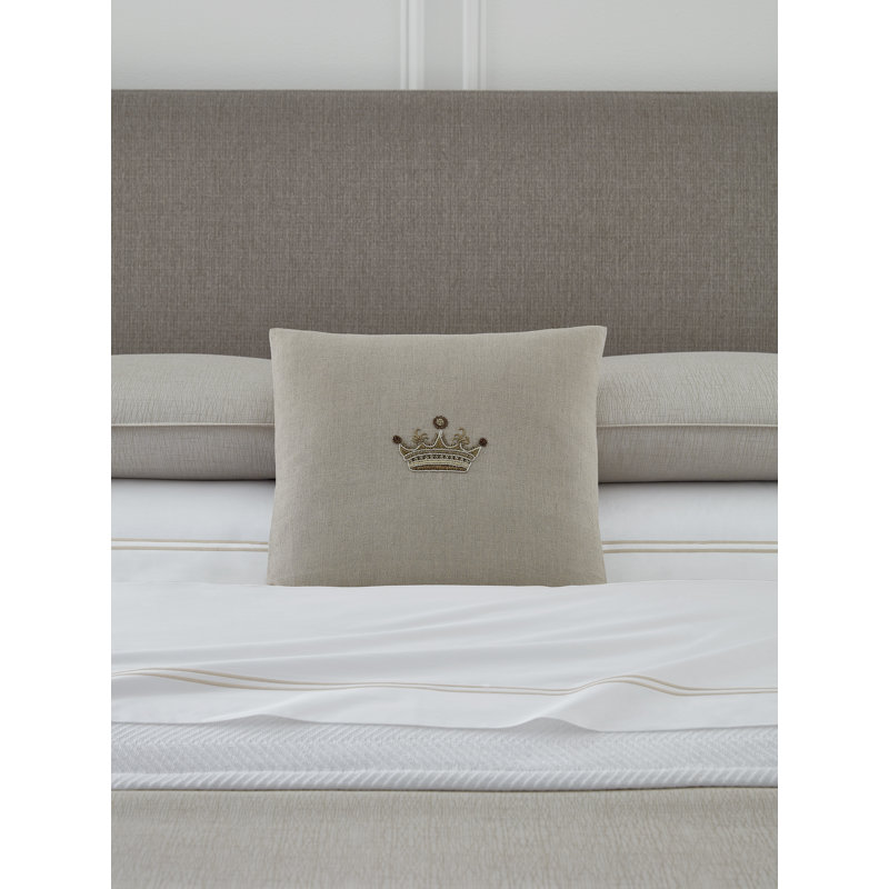Regale Linen Square Pillow Cover & Insert