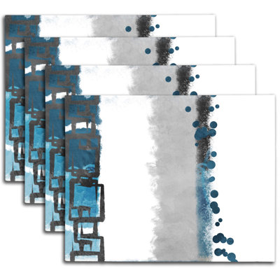 Napperon abstrait en polyester