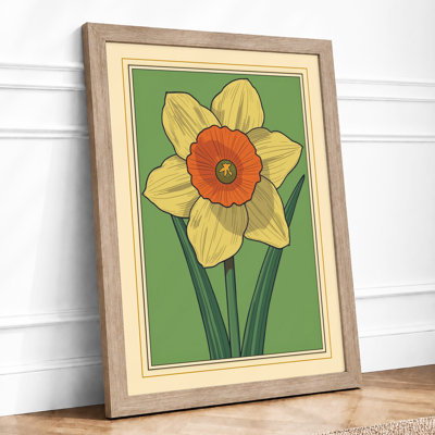 Daffodil Bold Botanical - Print