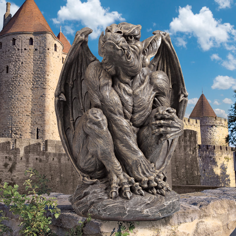 Fantasy & Sci-Fi Weather Resistant UV Resistant Polyresin Garden Statue