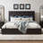Silvester Modern Upholstered Platform Storage Bed with Wooden Slats, no box spring needed-1309245264-1316038119