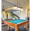 Billard 3 lumières Arles en noir mat + laiton frotté-361923166-361923171