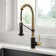 KRAUS Bolden Commercial Style 2-Function Single Handle Pull Down Kitchen Faucet