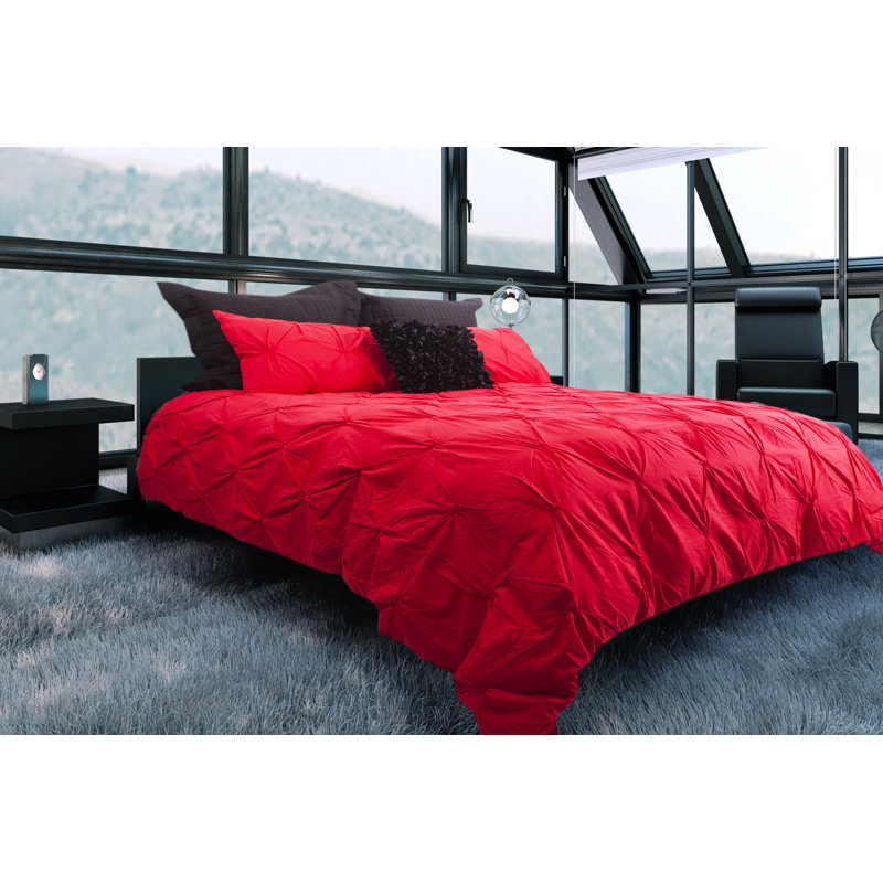 Ensemble de housse de couette, Rouge