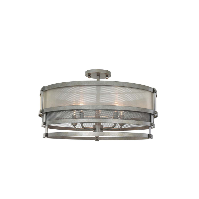 Plafonnier semi-encastré Delano 5 LT Delano