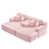 Velours côtelé rose est en rupture de stock