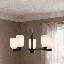 Lustre 5 lumières Aldegonde en noir mat-129437296