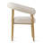 Solaze Beige Dining Chairs with Arm Set of 4