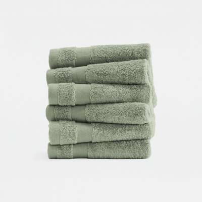 Essential 100% Cotton Washcloth Towel Set - Basics by Wayfair™