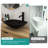 Tempered Glass Bathroom Sink With Matte Black Faucet And Functional Pop-Up Drain - Suits Different Decor Vessel Ideal For Dressing Room
