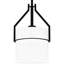 Luminaire suspendu cylindrique à 1 lumière Fosco-2001631611