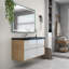 Ensemble de meuble-lavabo mural simple 48 po Lause Kody-1922688772