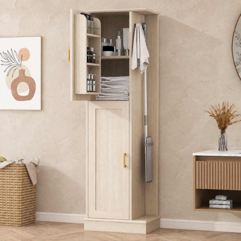 Freestanding Linen Cabinet
