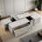 Rectangular Sliding Top Coffee Table With 2 Drawers And 2 Hidden Storage Compartments