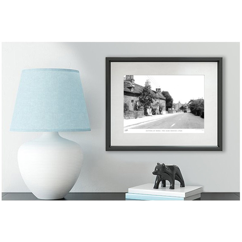 Sutton At Hone, The Alms Houses C1960 by Francis Frith - Single Picture Frame Print, 40cm H x 50cm W x 2.3cm D