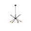 Elena 6 - Light Black Pendant-360107301