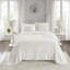 Ensemble de couvre-lit de style campagnard en satin de coton à 100 % capitonné-655331533-611315141