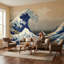 Décoration murale amovible impression sur bois Great Wave-1681724447-1681724418