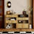 Multifunctional Convertible Accent Cabinet With Multi-Layer Shelves
