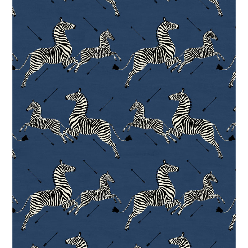 Tissu zèbres, Denim